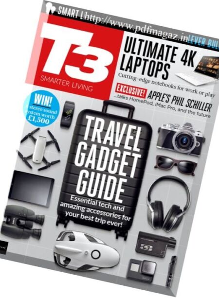 T3 UK – February 2018 Cover