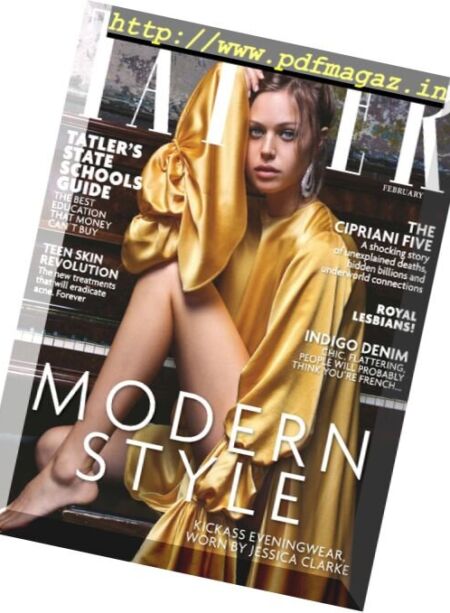 Tatler UK – February 2018 Cover