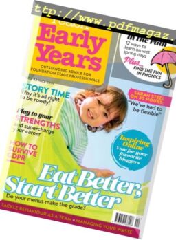 Teach Early Years – Volume 8 Issue 2 2018