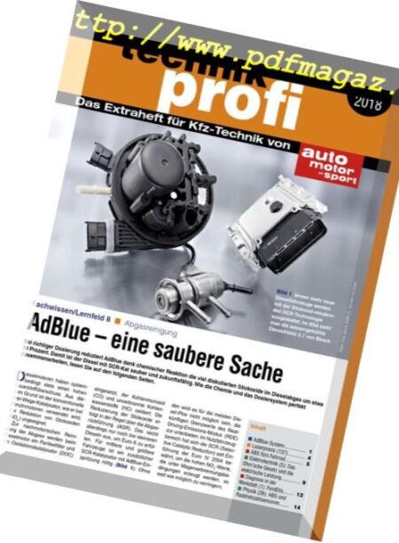 Technik Profi – Nr.3 2018 Cover