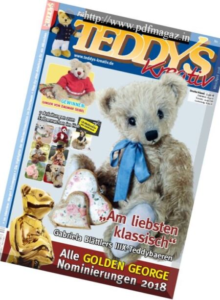 Teddys Kreativ – Marz-April 2018 Cover