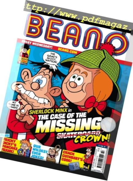 The Beano – 17 February 2018 Cover