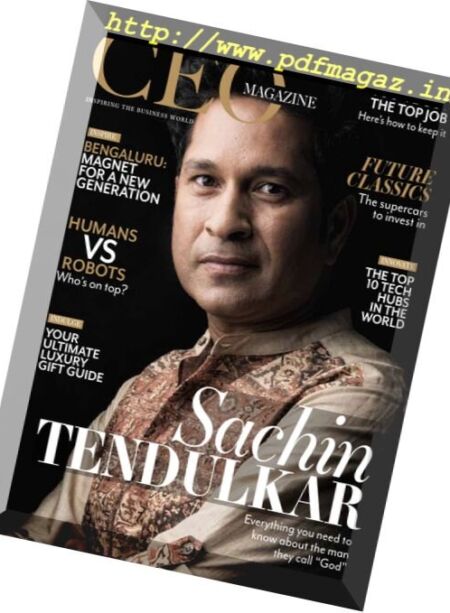 The CEO Magazine India – December-January 2017 Cover