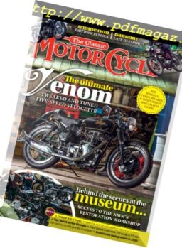 The Classic MotorCycle – March 2018