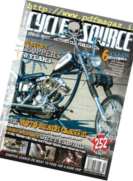 The Cycle Source Magazine – March 2018 Cover