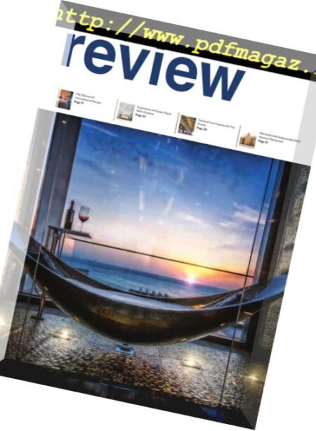 The Essential Building Product Review – Issue 1, February 2018 Cover