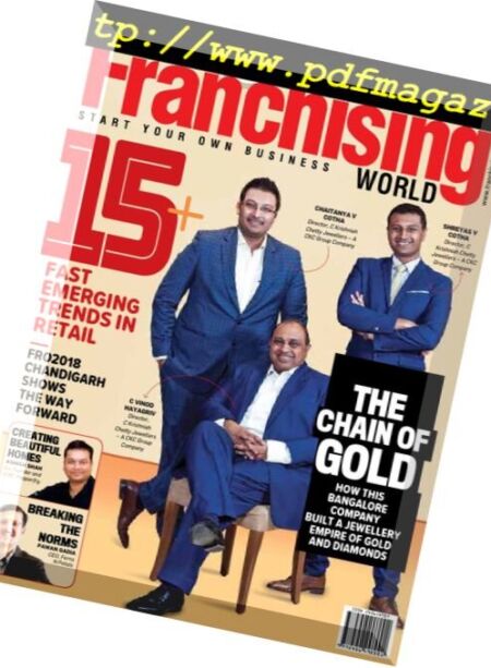 The Franchising World – February 2018 Cover
