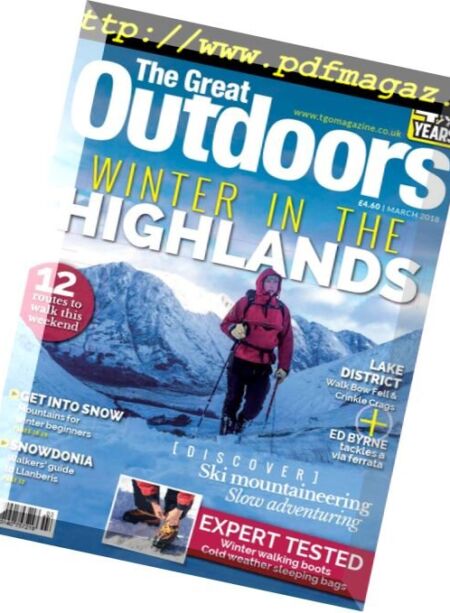 The Great Outdoors – March 2018 Cover