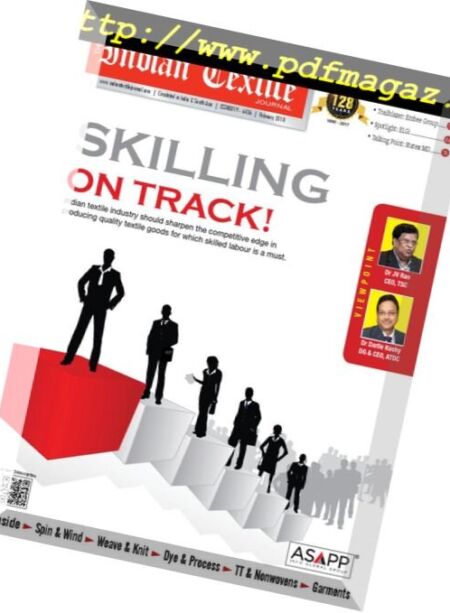 The Indian Textile Journal – February 2018 Cover