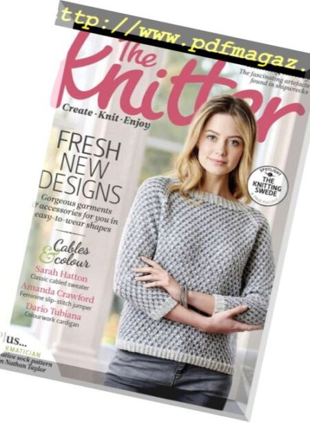 The Knitter – February 2018 Cover
