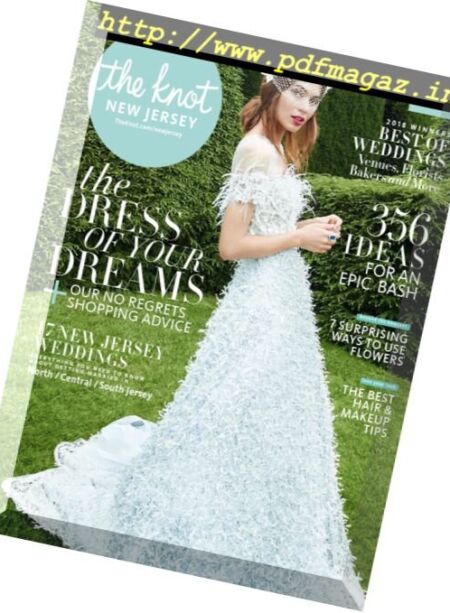 The Knot New Jersey Weddings Magazine – March 2018 Cover