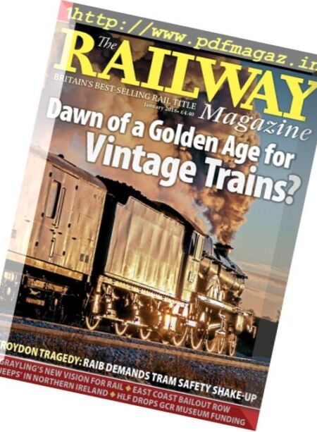 The Railway Magazine – January 2018 Cover