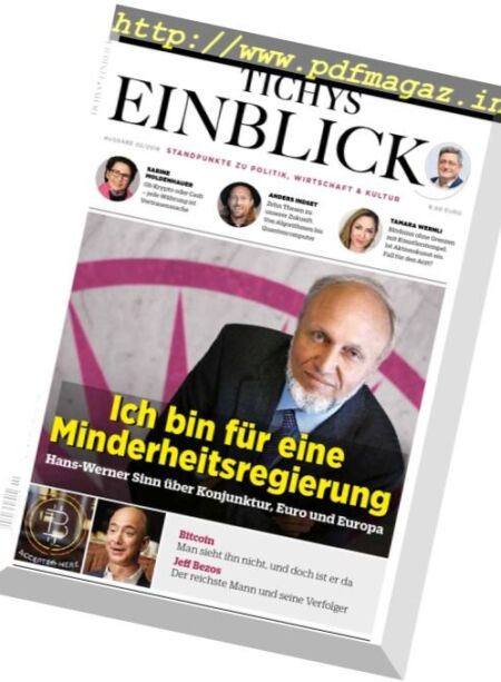 Tichys Einblick – Februar 2018 Cover