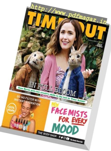 Time Out – 14 February 2018 Cover
