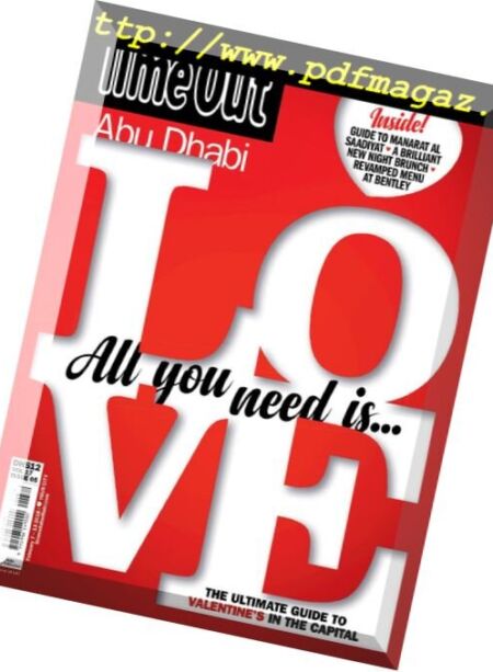 TimeOut Abu Dhabi – 7 February 2018 Cover