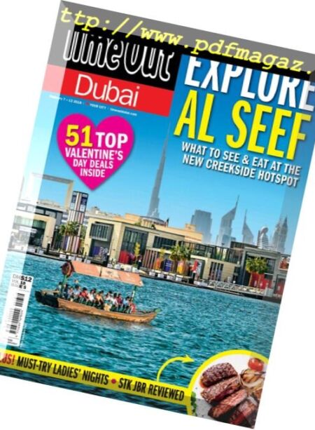 TimeOut Dubai – 7 February 2018 Cover