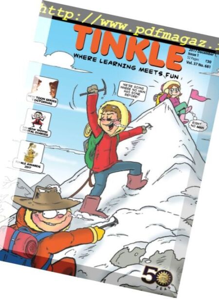 Tinkle – 22 December 2017 Cover