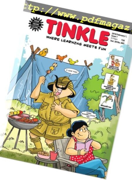 Tinkle – 22 February 2018 Cover