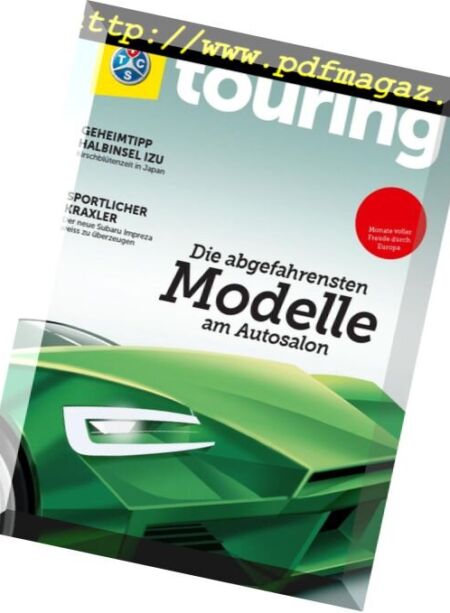 Touring Magazin – Marz 2018 Cover