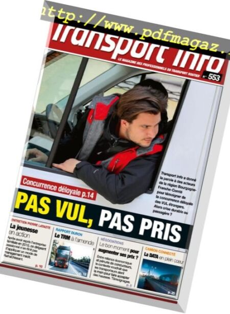Transport Info Hebdo – fevrier 2018 Cover