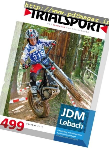 Trialsport – Oktober 2017 Cover