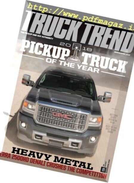 Truck Trend – March-April 2018 Cover