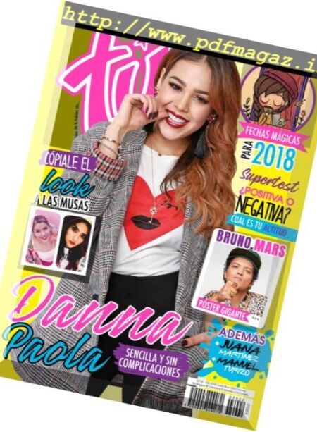 Tu Mexico – 17 enero 2018 Cover