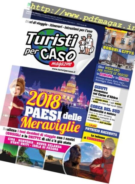 Turisti per Caso – Dicembre 2017 Cover