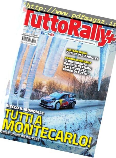 TuttoRally – Gennaio 2018 Cover