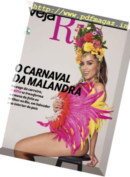 Veja Rio Brazil – Year 51 Number 07 – 14 Fevereiro 2018 Cover