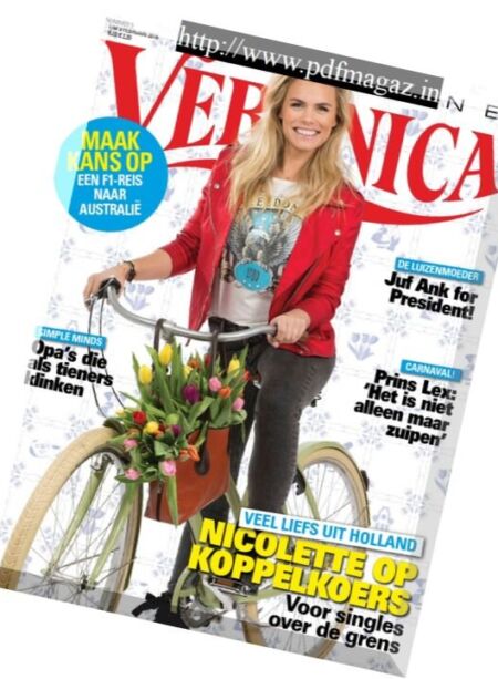 Veronica Magazine – 26 januari 2018 Cover