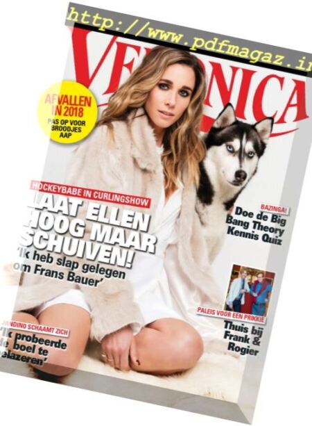 Veronica Magazine – 9 januari 2018 Cover