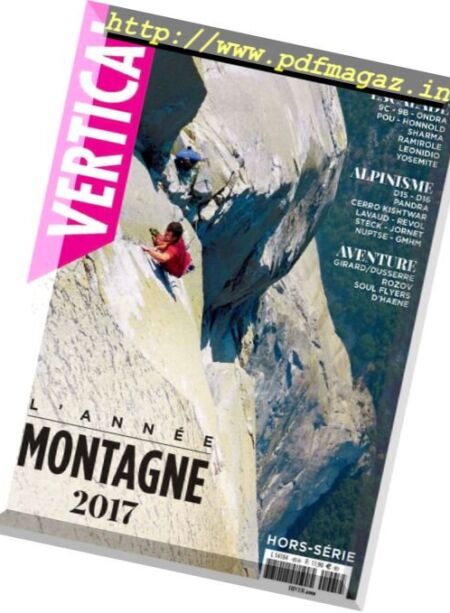 Vertical Magazine – Hiver 2018 Cover