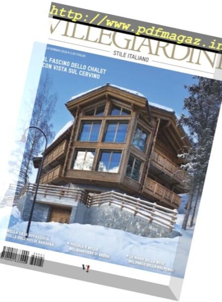 VilleGiardini – Gennaio 2018 Cover