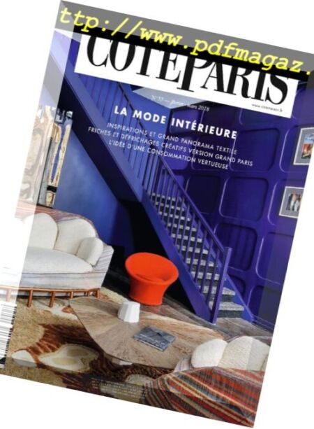 Vivre Cote Paris – 7 fevrier 2018 Cover