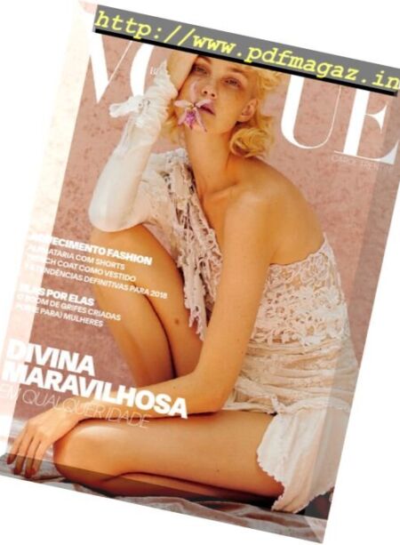 Vogue Brazil – Fevereiro 2018 Cover