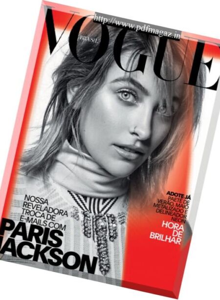 Vogue Brazil – Janeiro 2018 Cover