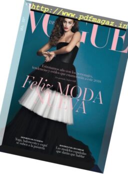 Vogue Espana – enero 2018