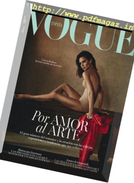 Vogue Espana – febrero 2018 Cover