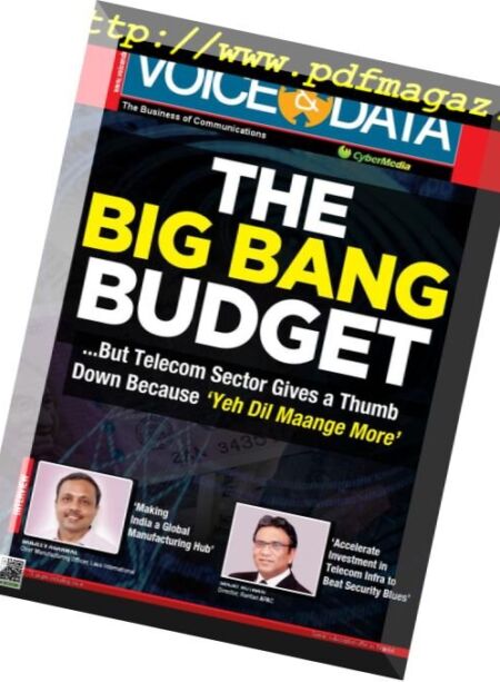 Voice & Data – February 2018 Cover