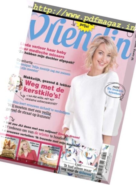 Vriendin – 3 Januari 2018 Cover
