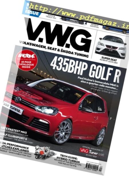 VWG Magazine – Launch Issue 2017 Cover