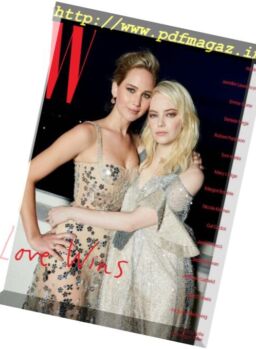 W Magazine – March 2018