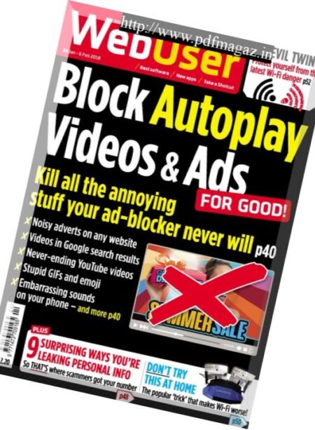 WebUser – 24 January 2018 Cover