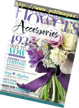 Wedding Flowers – March-April 2018