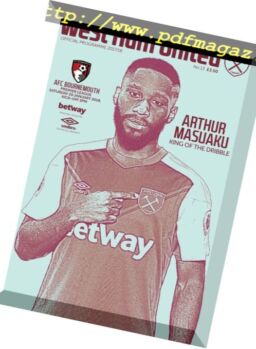 West Ham United Official Programmes – 20 January 2018