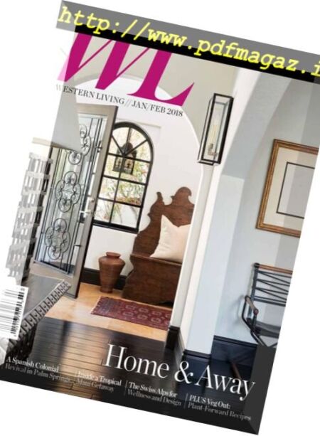 Western Living – January-February 2018 Cover