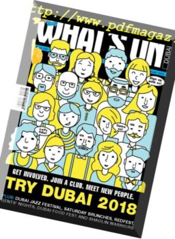 What’s On Dubai – February 2018