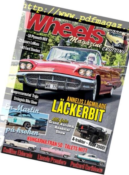Wheels Sverige – 13 februari 2018 Cover