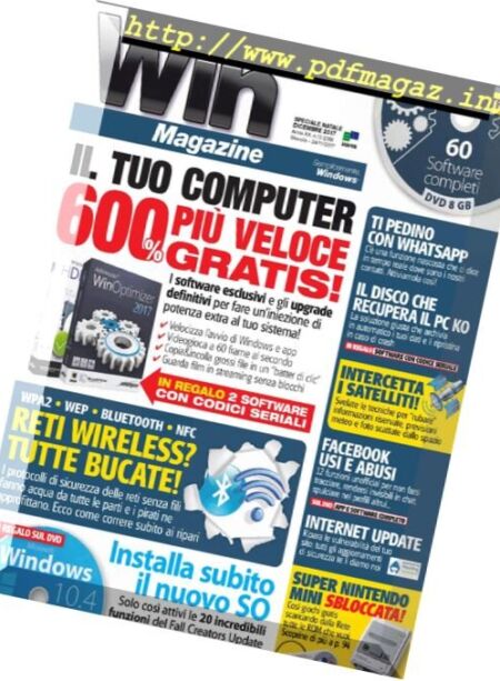Win Magazine – gennaio 2018 Cover